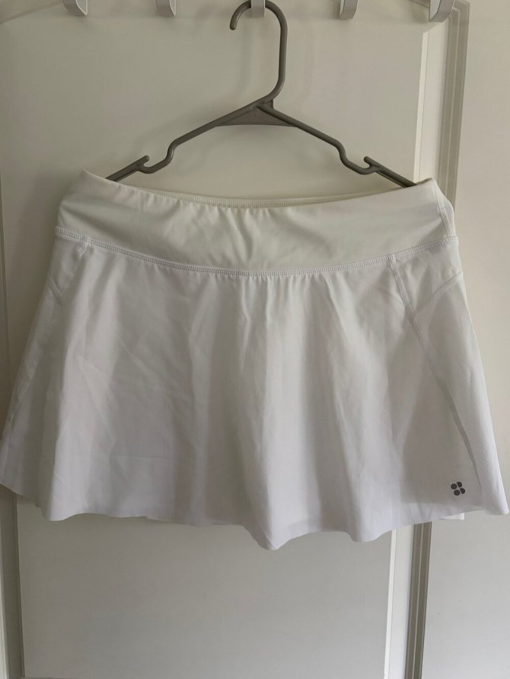 White Athletic Tennis Skirt